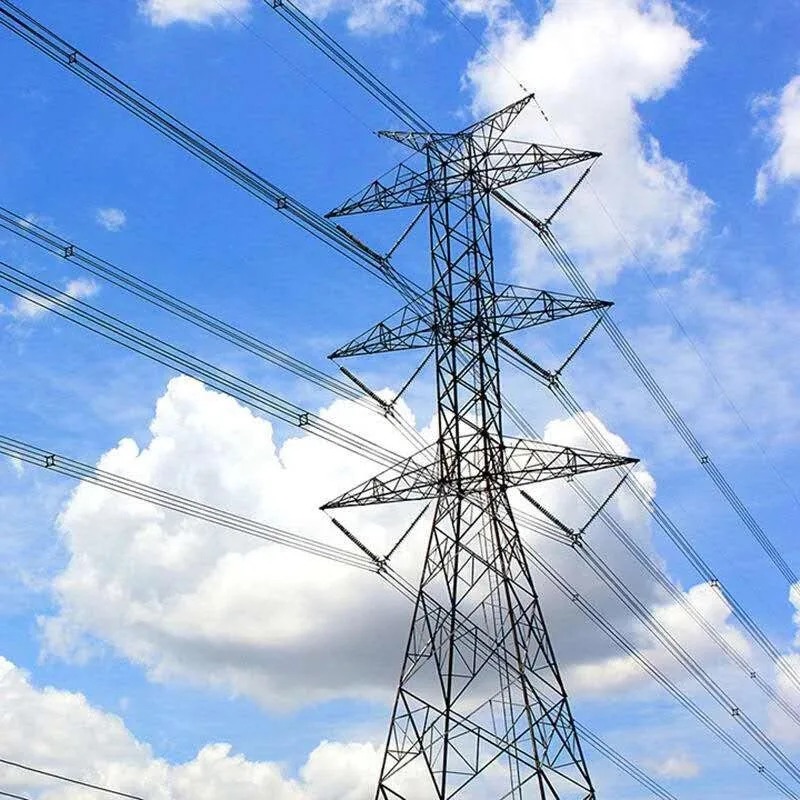 หอส่งสัญญาณเหล็กมุมชุบสังกะสี 132kV
