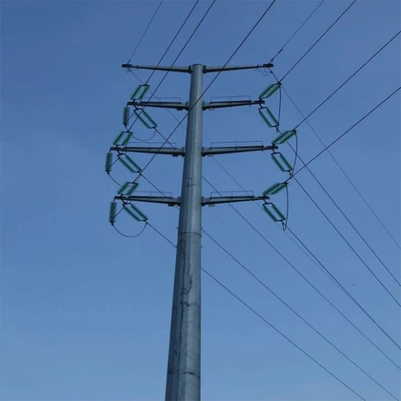 ทาวเวอร์ Lattice Steel ขนาด 500kV สำหรับสายไฟ